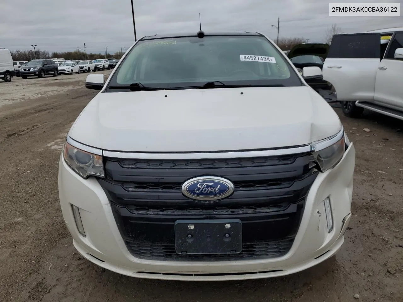 2012 Ford Edge Sport VIN: 2FMDK3AK0CBA36122 Lot: 44527434