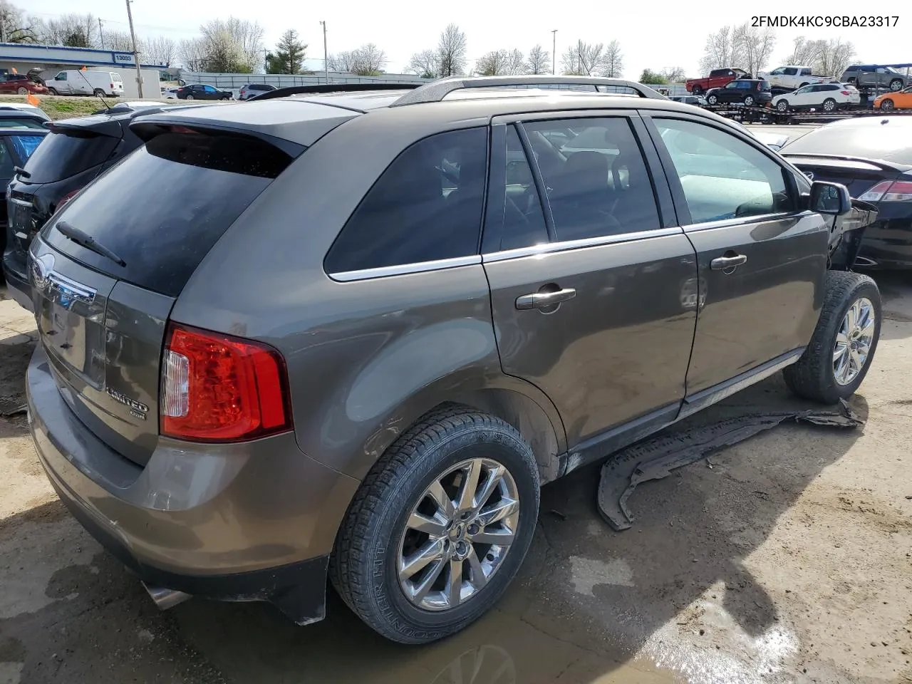 2012 Ford Edge Limited VIN: 2FMDK4KC9CBA23317 Lot: 47207654