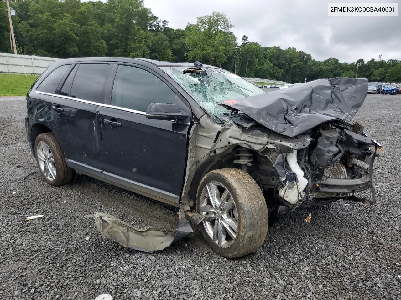 2012 Ford Edge Limited VIN: 2FMDK3KC0CBA40601 Lot: 60678334