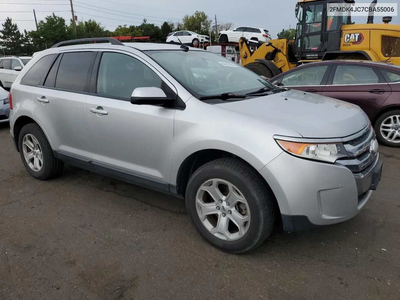 2012 Ford Edge Sel VIN: 2FMDK4JC7CBA55006 Lot: 64320704