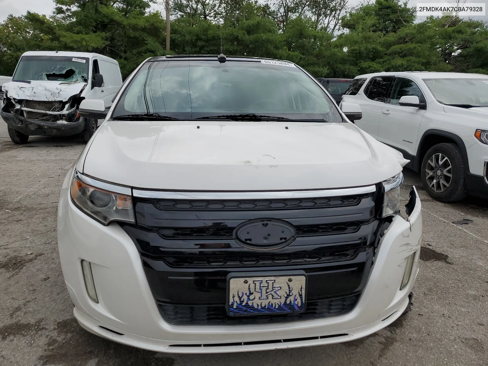 2012 Ford Edge Sport VIN: 2FMDK4AK7CBA79328 Lot: 65125894