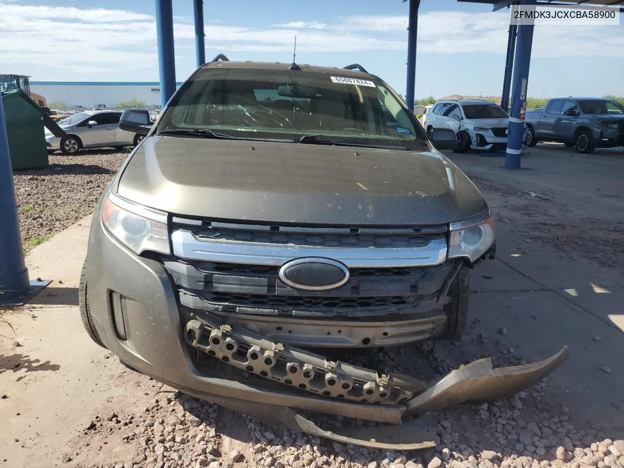 2FMDK3JCXCBA58900 2012 Ford Edge Sel