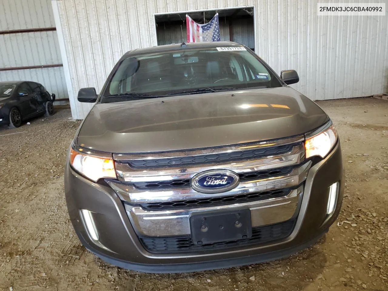 2012 Ford Edge Sel VIN: 2FMDK3JC6CBA40992 Lot: 67391724