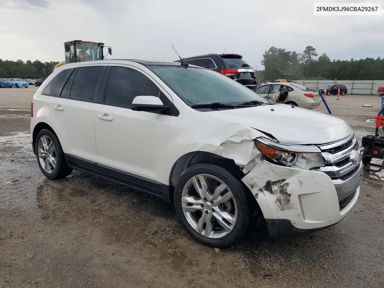 2012 Ford Edge Sel VIN: 2FMDK3J96CBA29267 Lot: 67524464