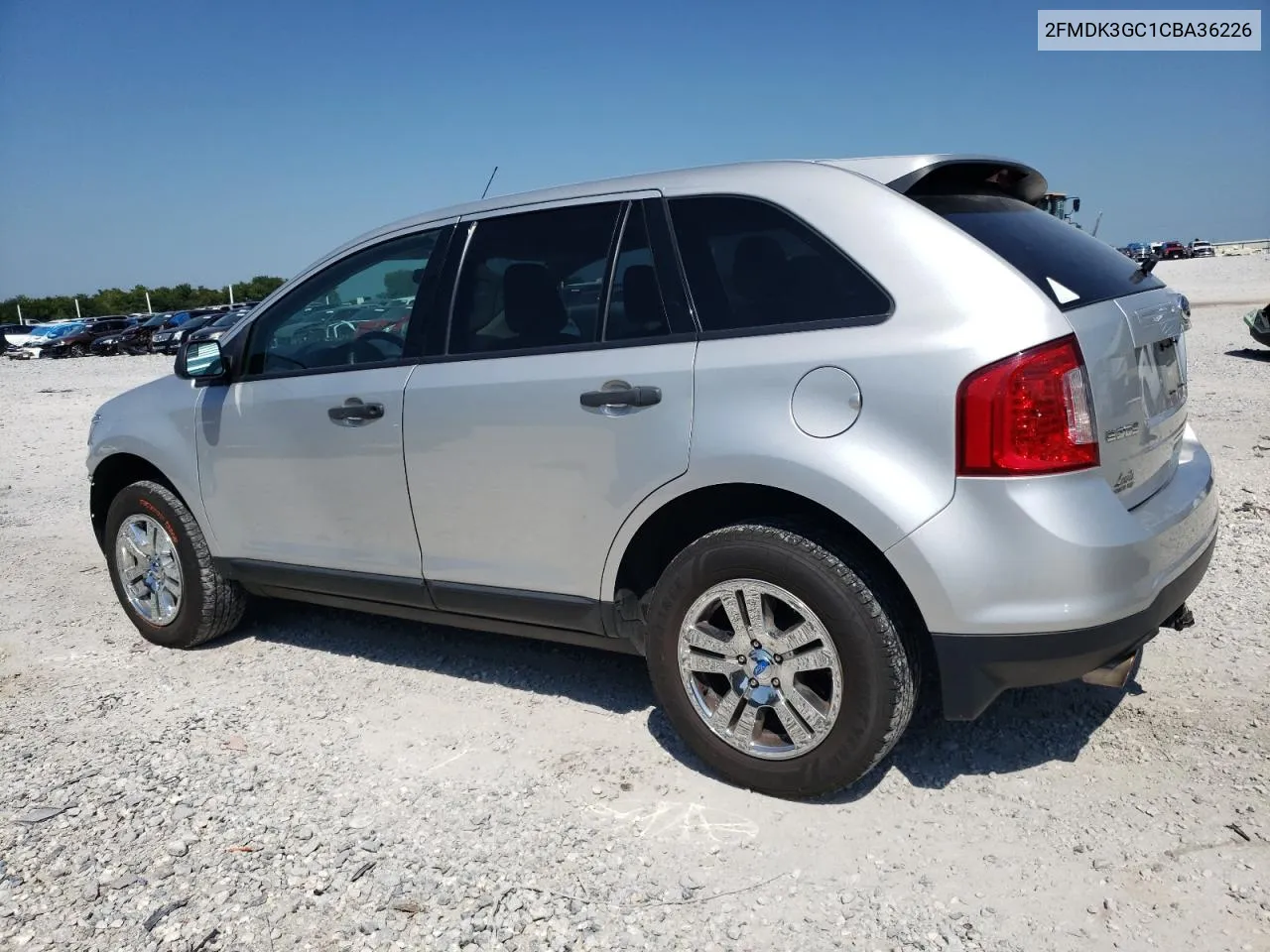 2012 Ford Edge Se VIN: 2FMDK3GC1CBA36226 Lot: 68424534