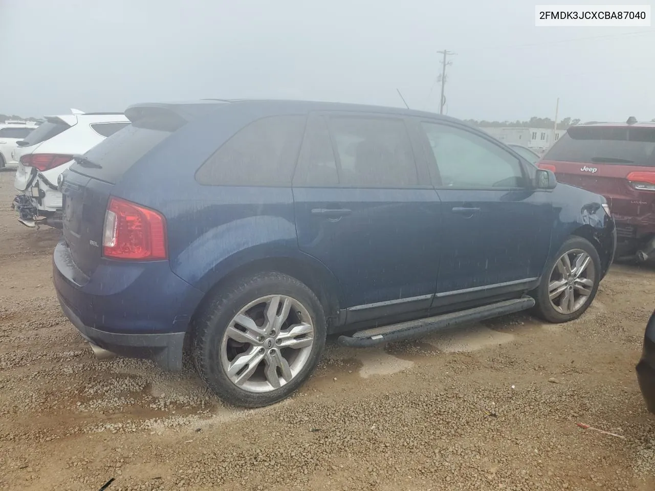 2012 Ford Edge Sel VIN: 2FMDK3JCXCBA87040 Lot: 69086144