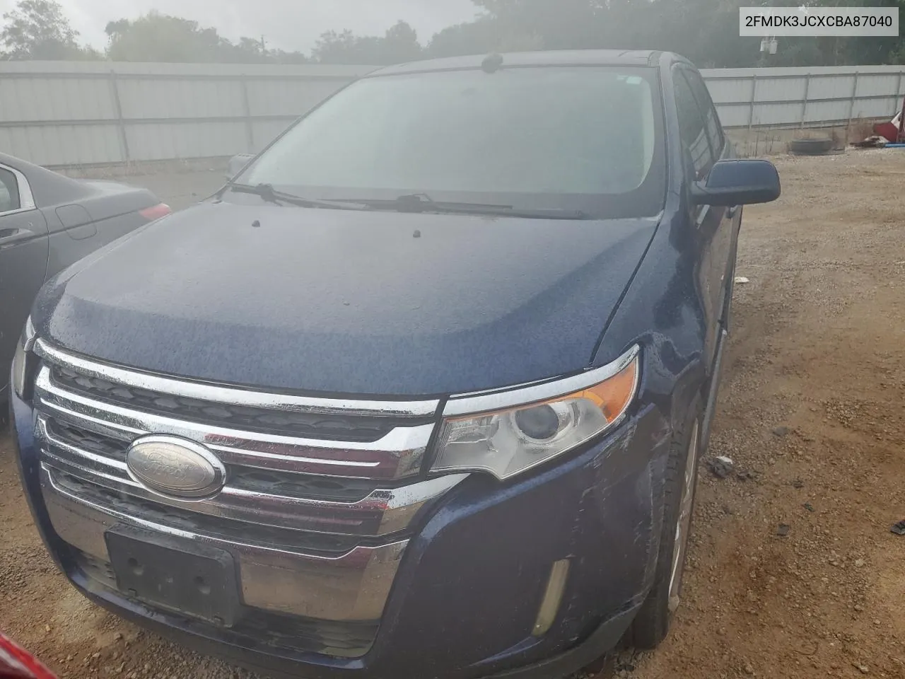 2012 Ford Edge Sel VIN: 2FMDK3JCXCBA87040 Lot: 69086144