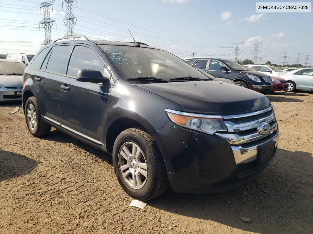 2012 Ford Edge Se VIN: 2FMDK3GC4CBA57328 Lot: 69113824