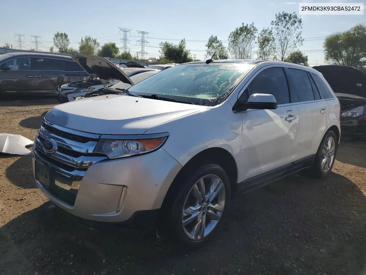 2012 Ford Edge Limited VIN: 2FMDK3K93CBA52472 Lot: 69225014