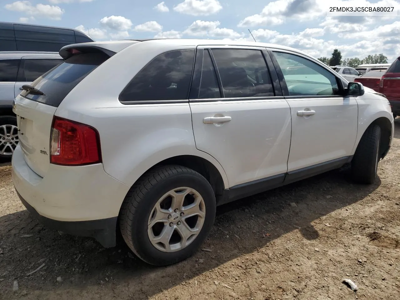 2012 Ford Edge Sel VIN: 2FMDK3JC5CBA80027 Lot: 69995154