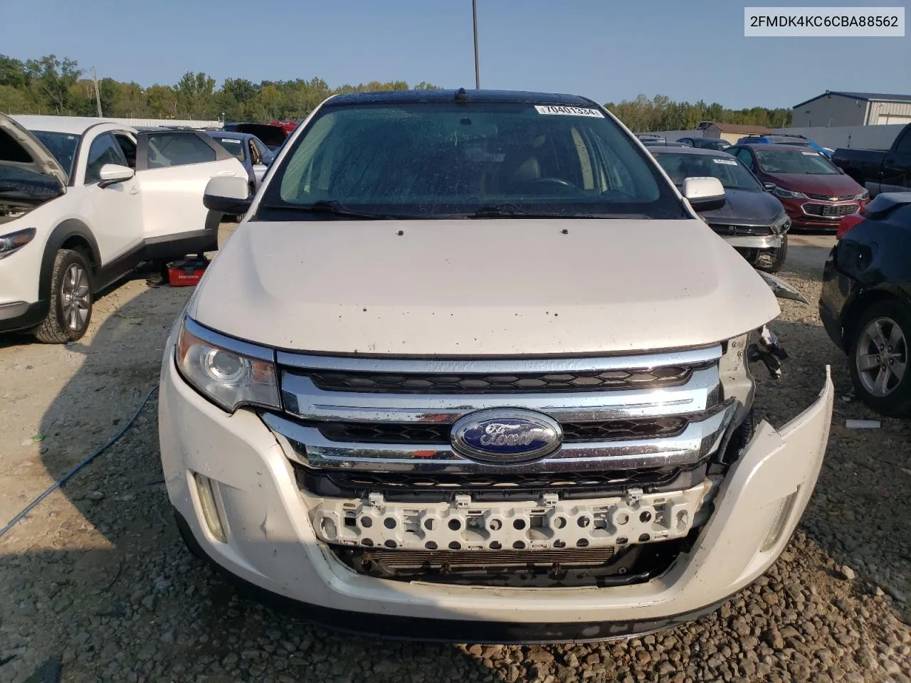 2012 Ford Edge Limited VIN: 2FMDK4KC6CBA88562 Lot: 70401334