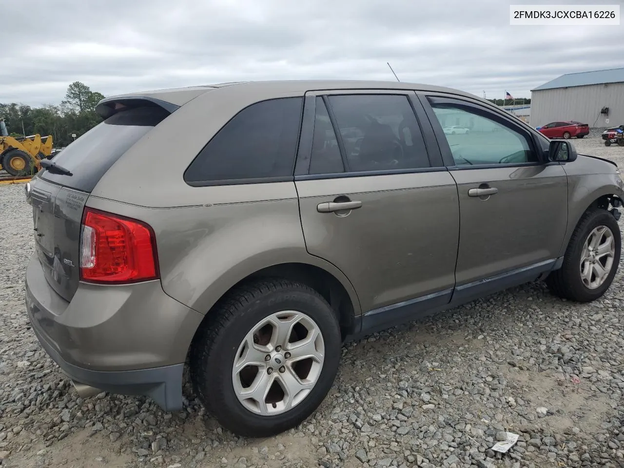 2012 Ford Edge Sel VIN: 2FMDK3JCXCBA16226 Lot: 70444694