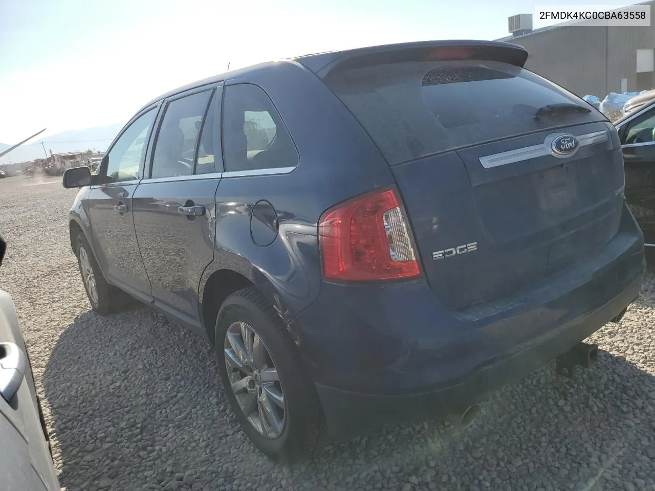 2012 Ford Edge Limited VIN: 2FMDK4KC0CBA63558 Lot: 70511594