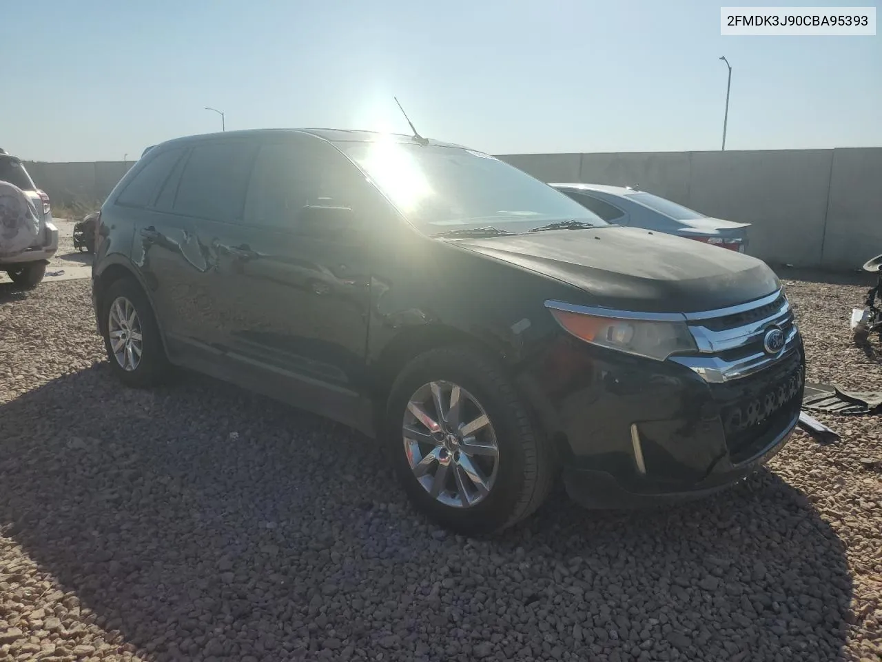 2012 Ford Edge Sel VIN: 2FMDK3J90CBA95393 Lot: 70636384