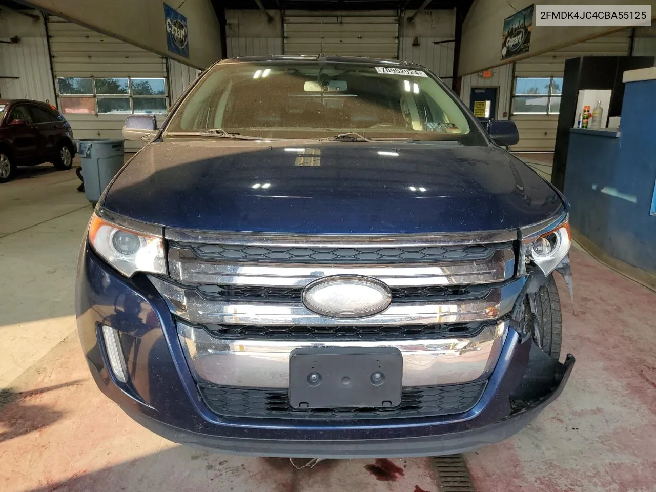 2012 Ford Edge Sel VIN: 2FMDK4JC4CBA55125 Lot: 70952924