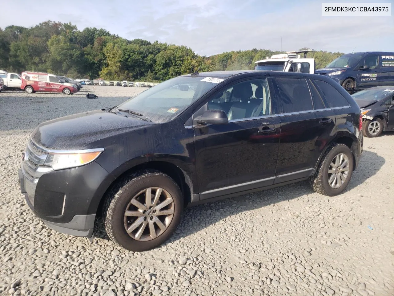 2012 Ford Edge Limited VIN: 2FMDK3KC1CBA43975 Lot: 71300714