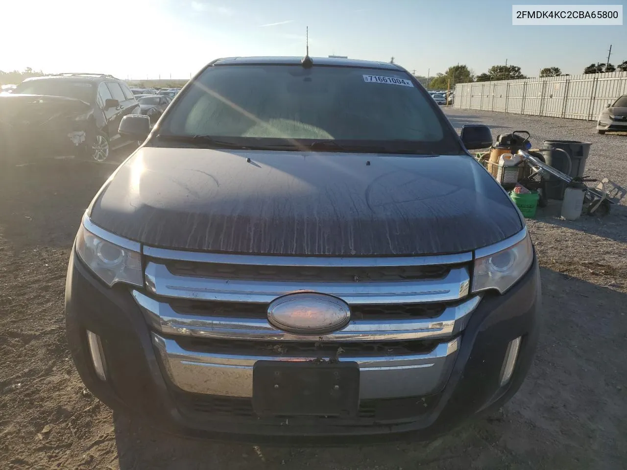 2012 Ford Edge Limited VIN: 2FMDK4KC2CBA65800 Lot: 71661004