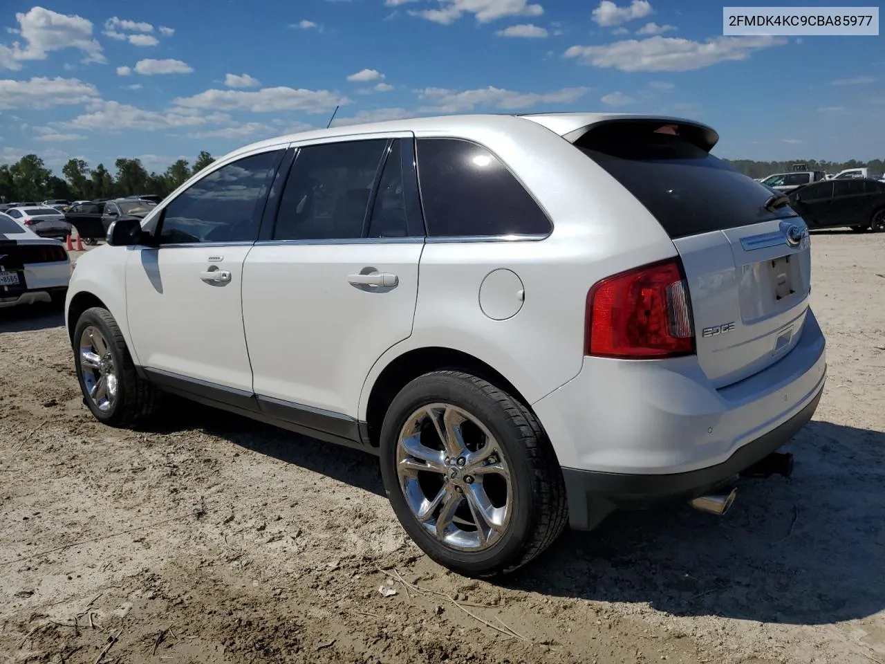 2012 Ford Edge Limited VIN: 2FMDK4KC9CBA85977 Lot: 73364454