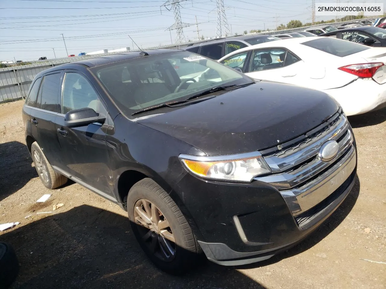 2012 Ford Edge Limited VIN: 2FMDK3KC0CBA16055 Lot: 73859604