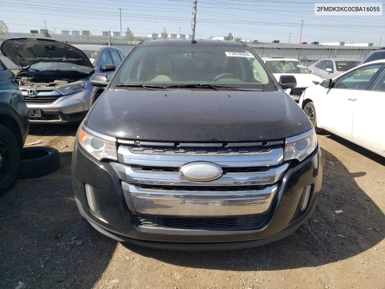 2012 Ford Edge Limited VIN: 2FMDK3KC0CBA16055 Lot: 73859604