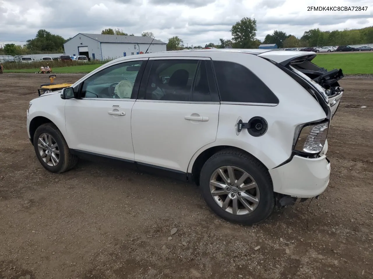 2012 Ford Edge Limited VIN: 2FMDK4KC8CBA72847 Lot: 73962624