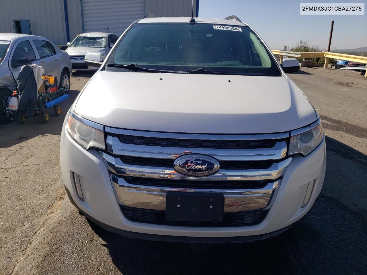 2FMDK3JC1CBA27275 2012 Ford Edge Sel