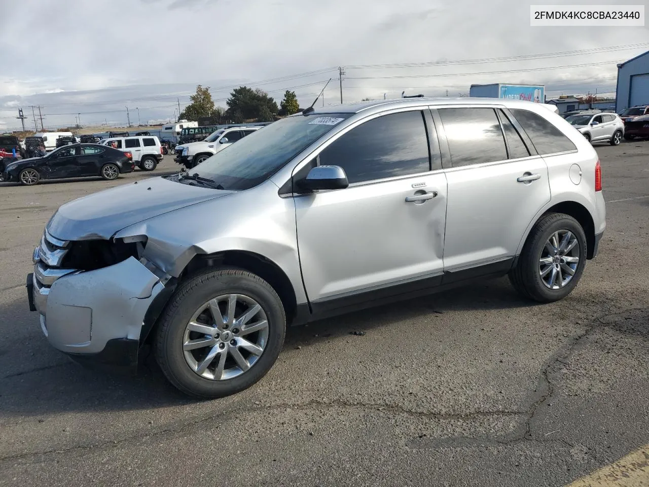 2012 Ford Edge Limited VIN: 2FMDK4KC8CBA23440 Lot: 77033574