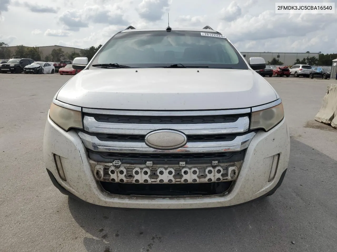 2012 Ford Edge Sel VIN: 2FMDK3JC5CBA16540 Lot: 78122424