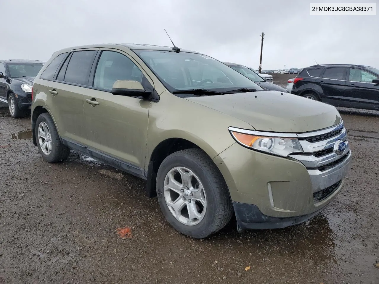 2012 Ford Edge Sel VIN: 2FMDK3JC8CBA38371 Lot: 78597914