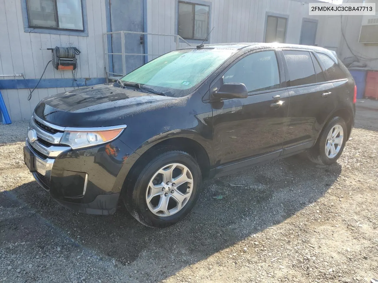 2012 Ford Edge Sel VIN: 2FMDK4JC3CBA47713 Lot: 79487034