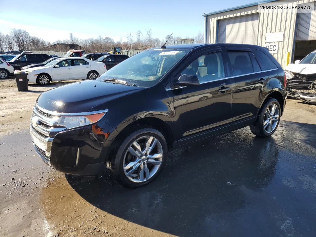 2012 Ford Edge Limited VIN: 2FMDK4KC3CBA29775 Lot: 80337744