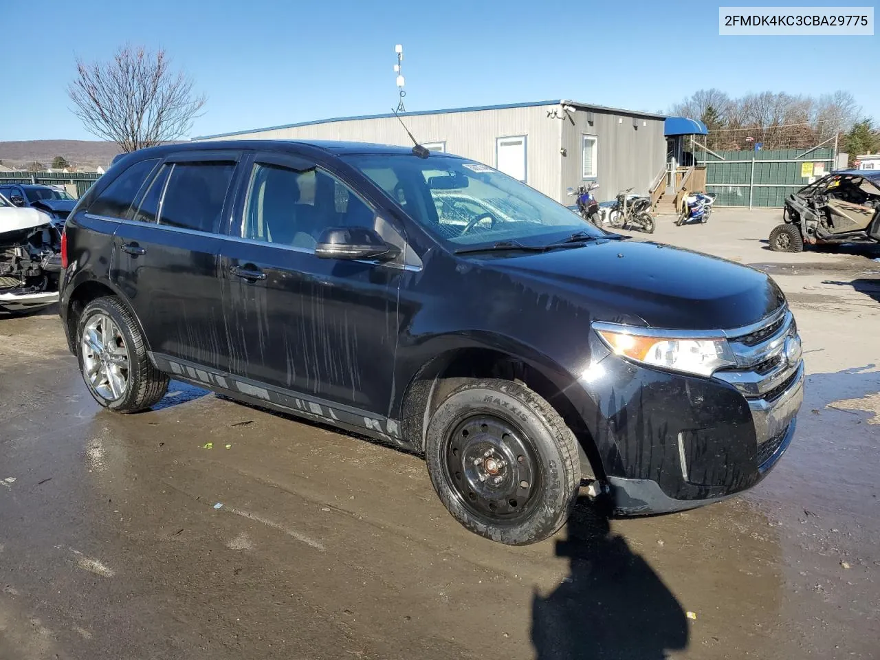 2012 Ford Edge Limited VIN: 2FMDK4KC3CBA29775 Lot: 80337744