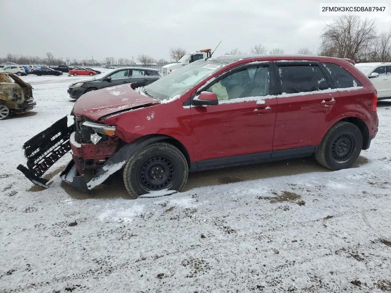 2013 Ford Edge Limited VIN: 2FMDK3KC5DBA87947 Lot: 42888504