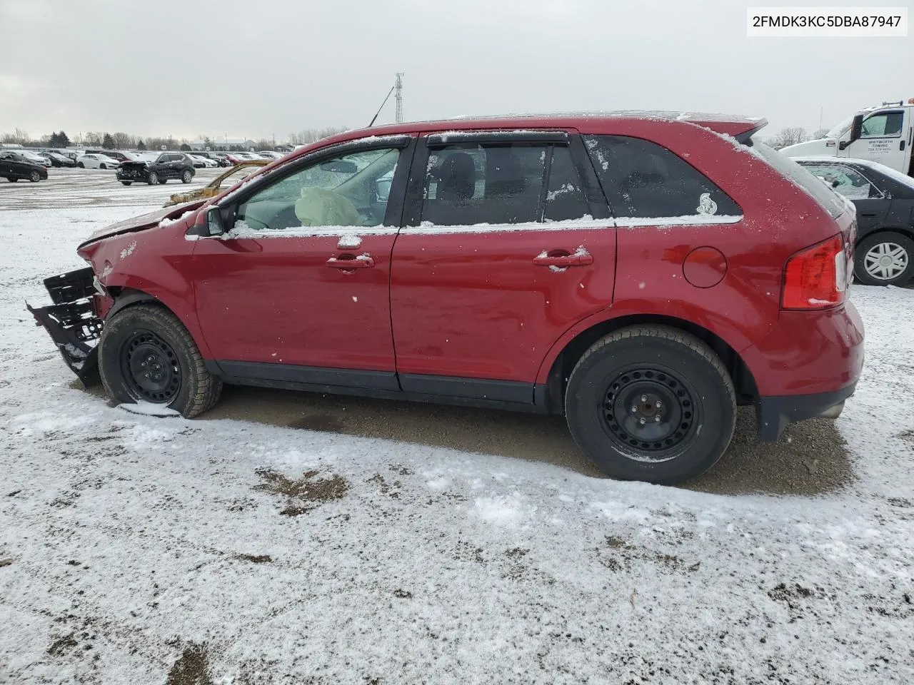 2013 Ford Edge Limited VIN: 2FMDK3KC5DBA87947 Lot: 42888504