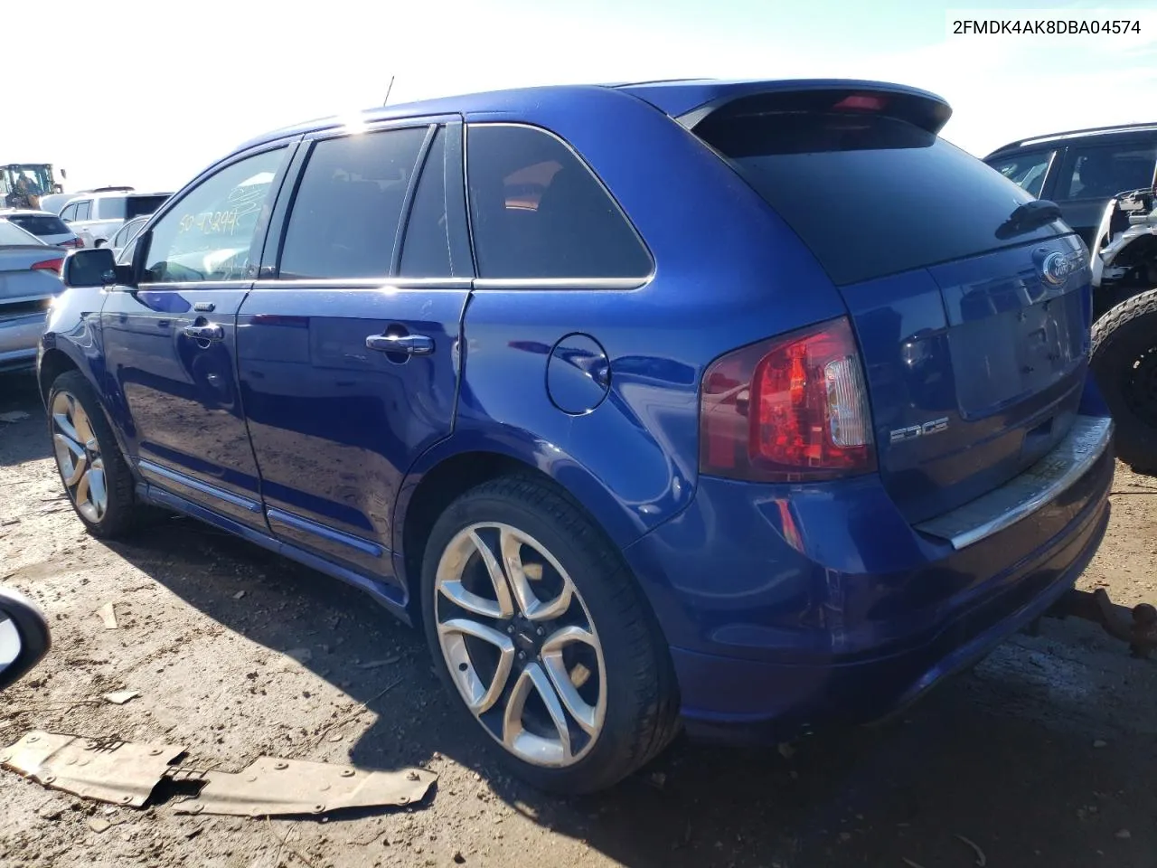 2FMDK4AK8DBA04574 2013 Ford Edge Sport