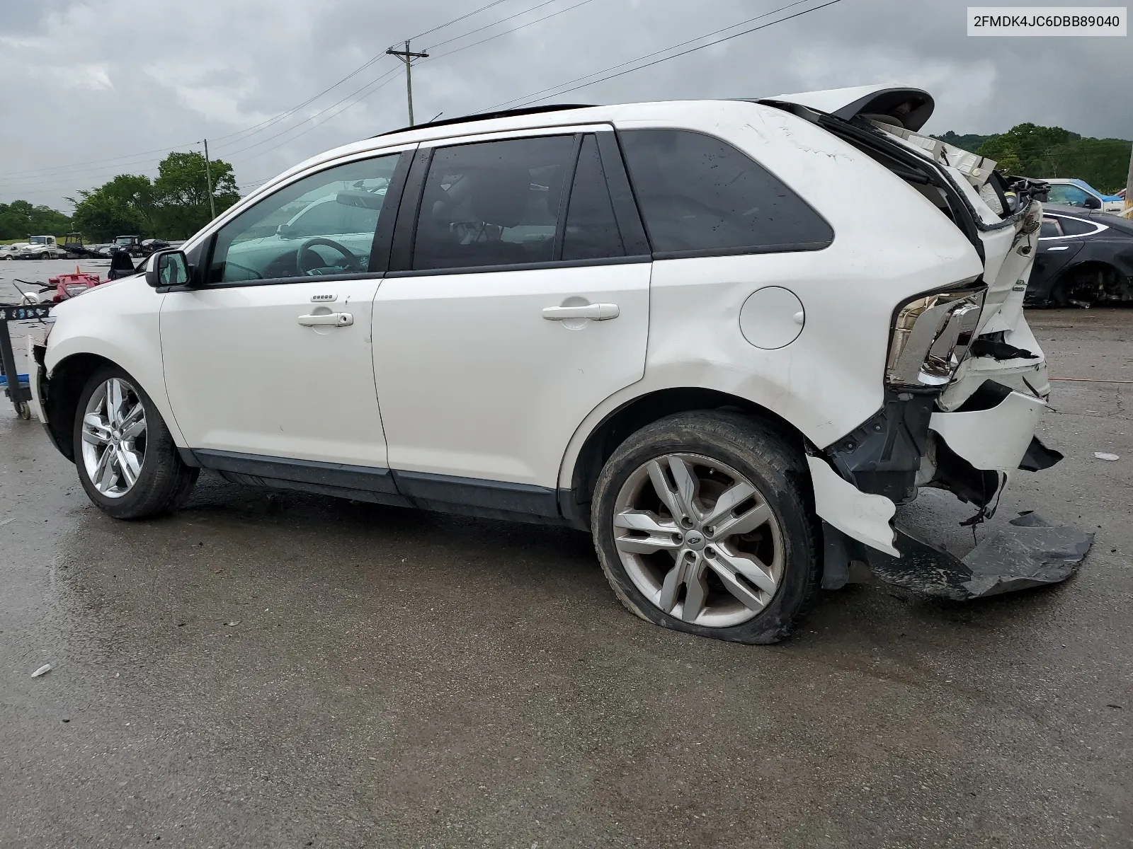 2013 Ford Edge Sel VIN: 2FMDK4JC6DBB89040 Lot: 51589314