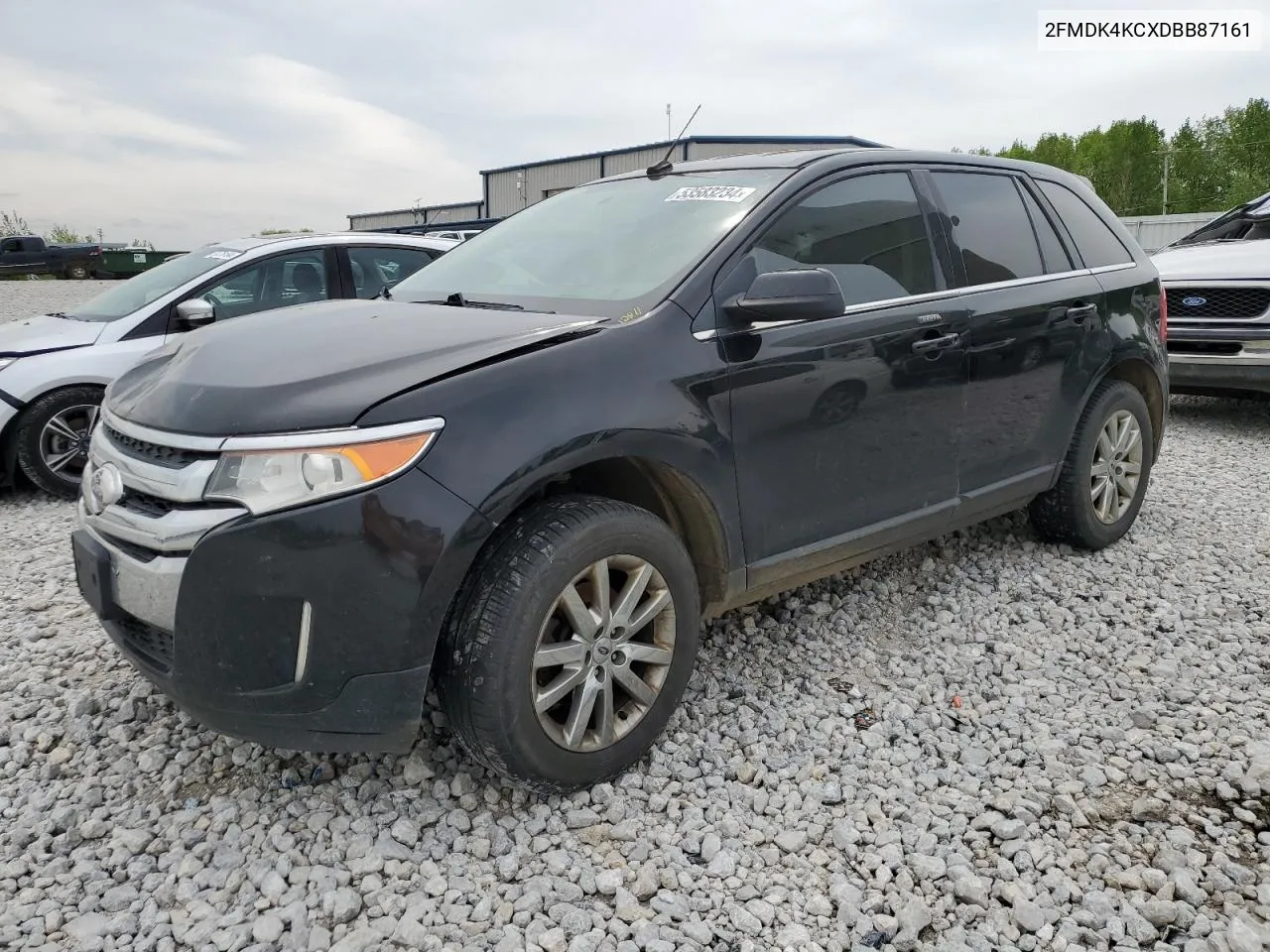 2013 Ford Edge Limited VIN: 2FMDK4KCXDBB87161 Lot: 53583234