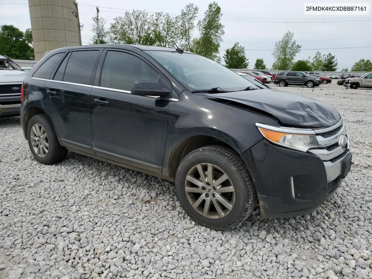 2013 Ford Edge Limited VIN: 2FMDK4KCXDBB87161 Lot: 53583234