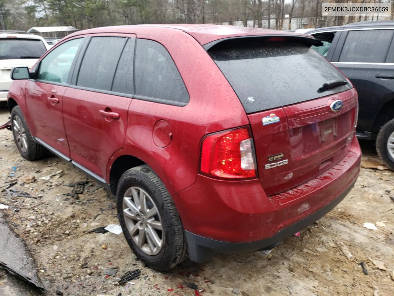 2013 Ford Edge Sel VIN: 2FMDK3JCXDBC36659 Lot: 54134694