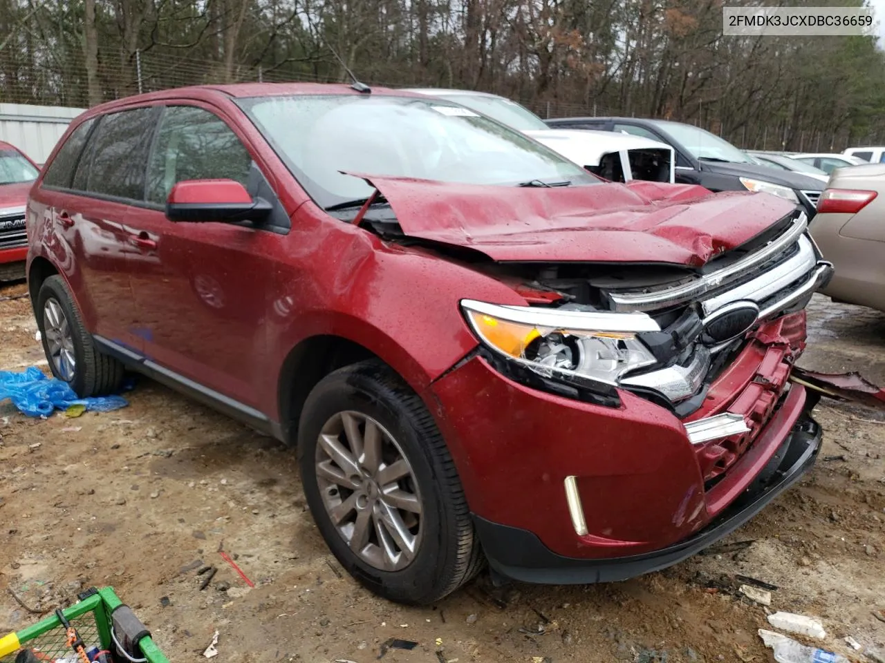 2013 Ford Edge Sel VIN: 2FMDK3JCXDBC36659 Lot: 54134694