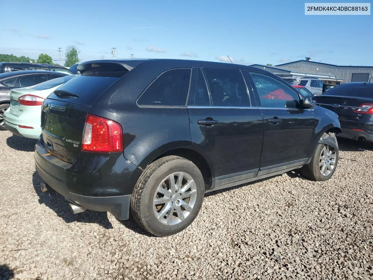 2013 Ford Edge Limited VIN: 2FMDK4KC4DBC88163 Lot: 56284774