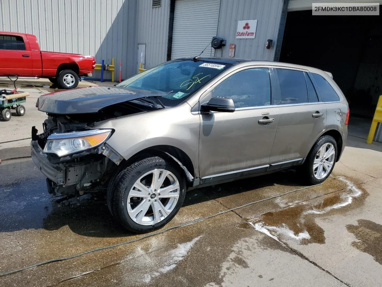 2013 Ford Edge Limited VIN: 2FMDK3KC1DBA80008 Lot: 56518594