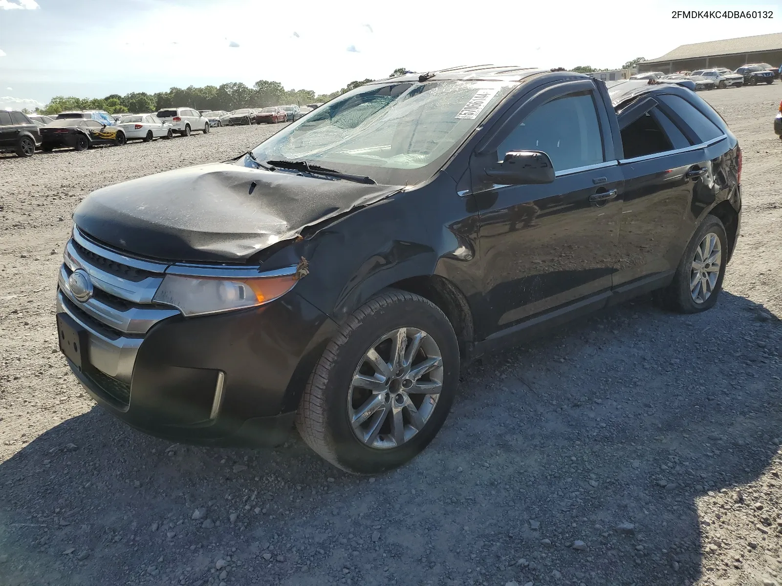 2013 Ford Edge Limited VIN: 2FMDK4KC4DBA60132 Lot: 57066144