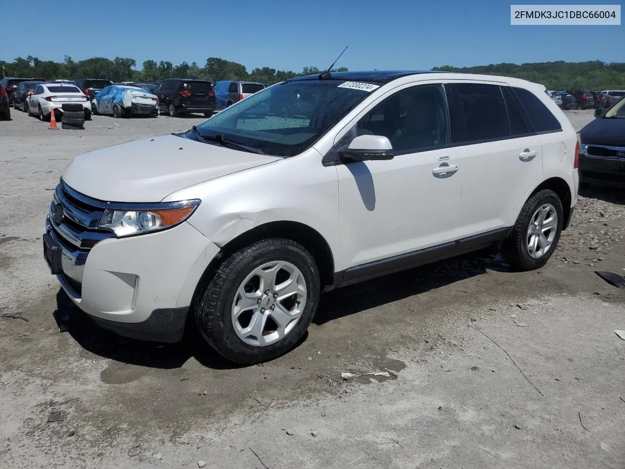 2013 Ford Edge Sel VIN: 2FMDK3JC1DBC66004 Lot: 57330224