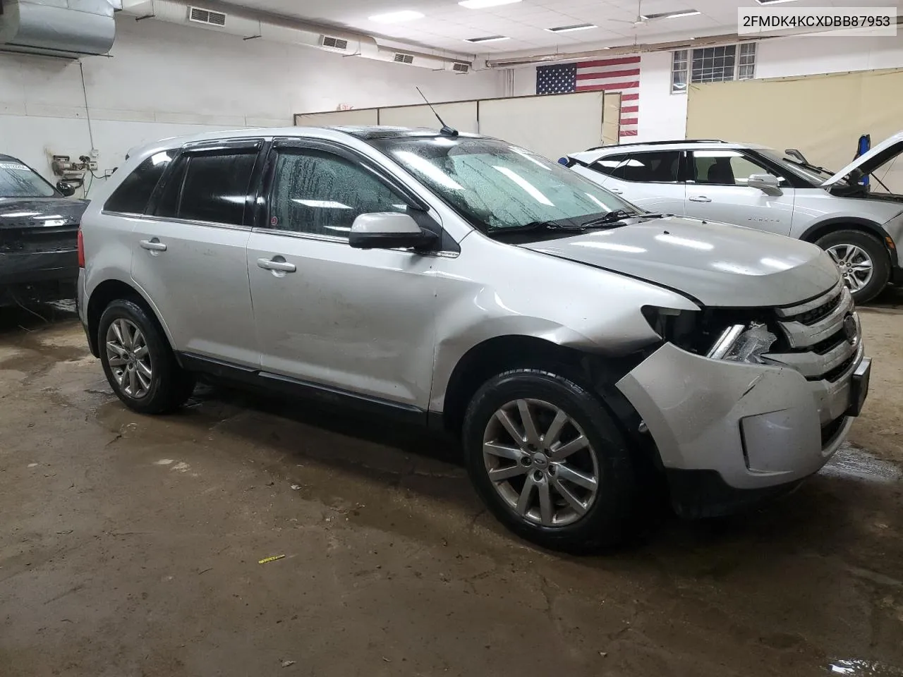 2013 Ford Edge Limited VIN: 2FMDK4KCXDBB87953 Lot: 58637294