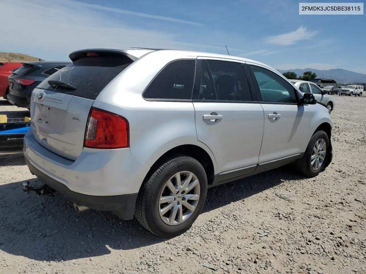 2013 Ford Edge Sel VIN: 2FMDK3JC5DBE38115 Lot: 58748964