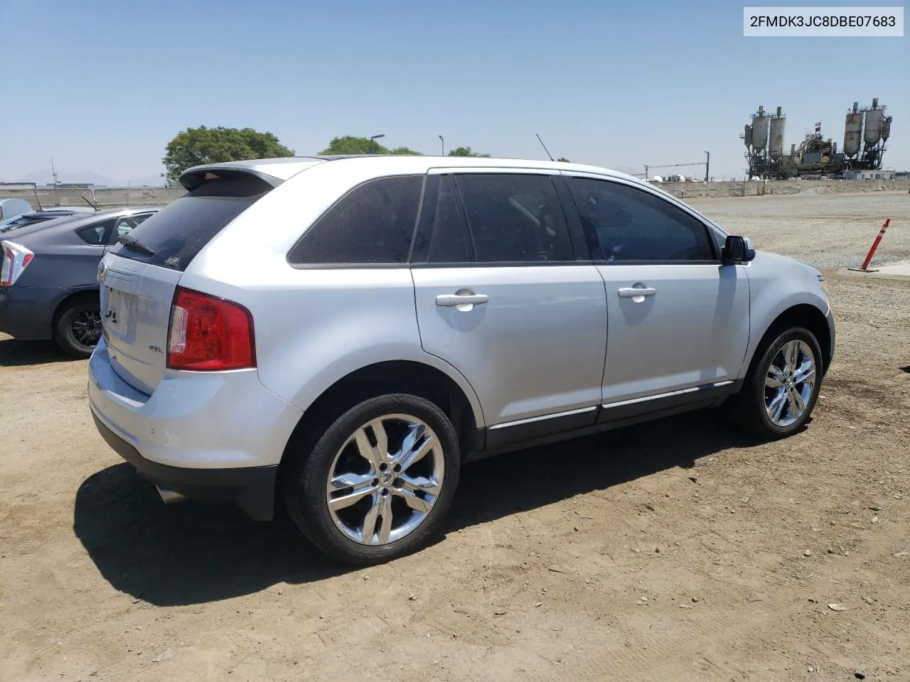 2013 Ford Edge Sel VIN: 2FMDK3JC8DBE07683 Lot: 60881844