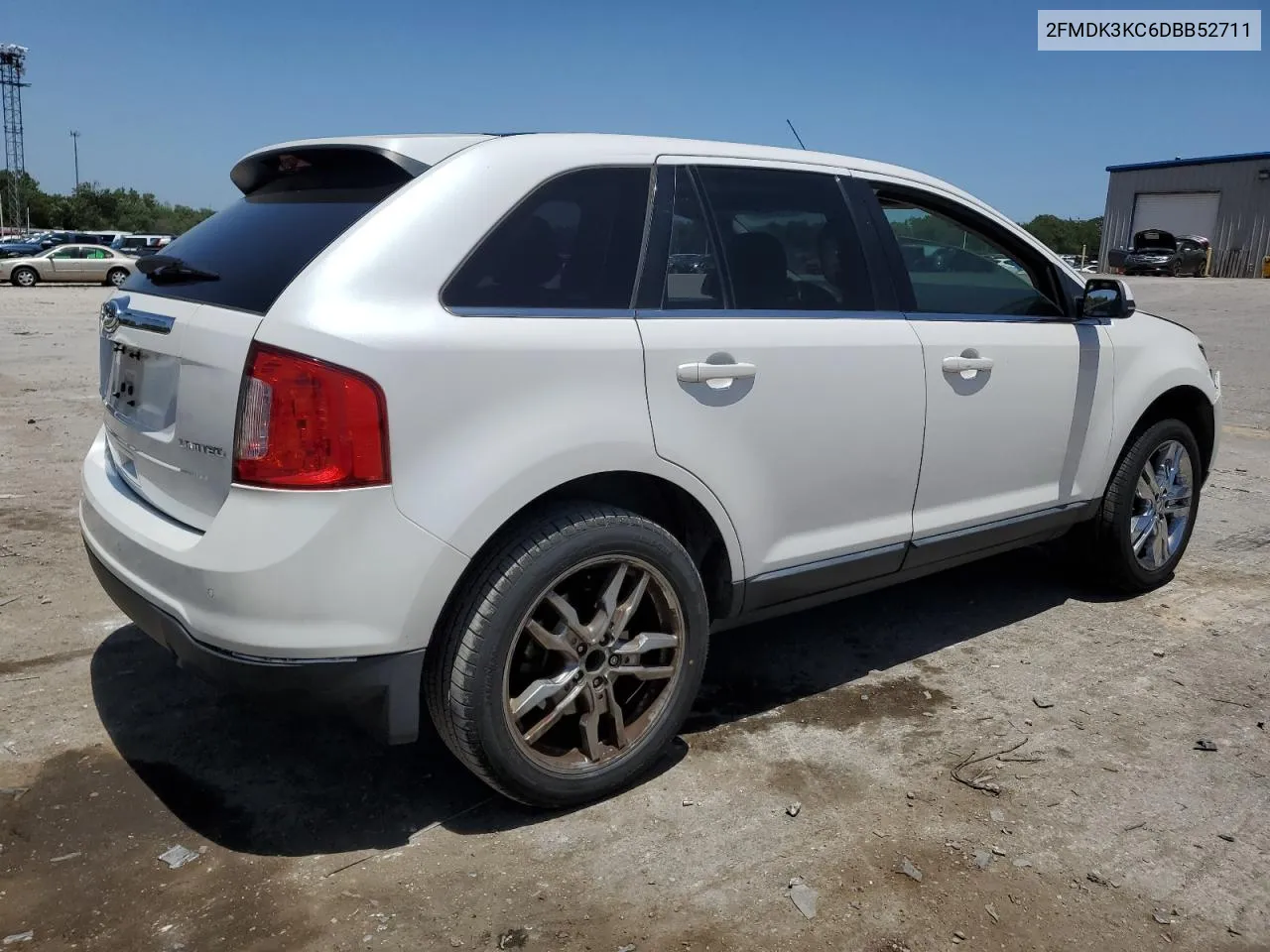 2013 Ford Edge Limited VIN: 2FMDK3KC6DBB52711 Lot: 61161944