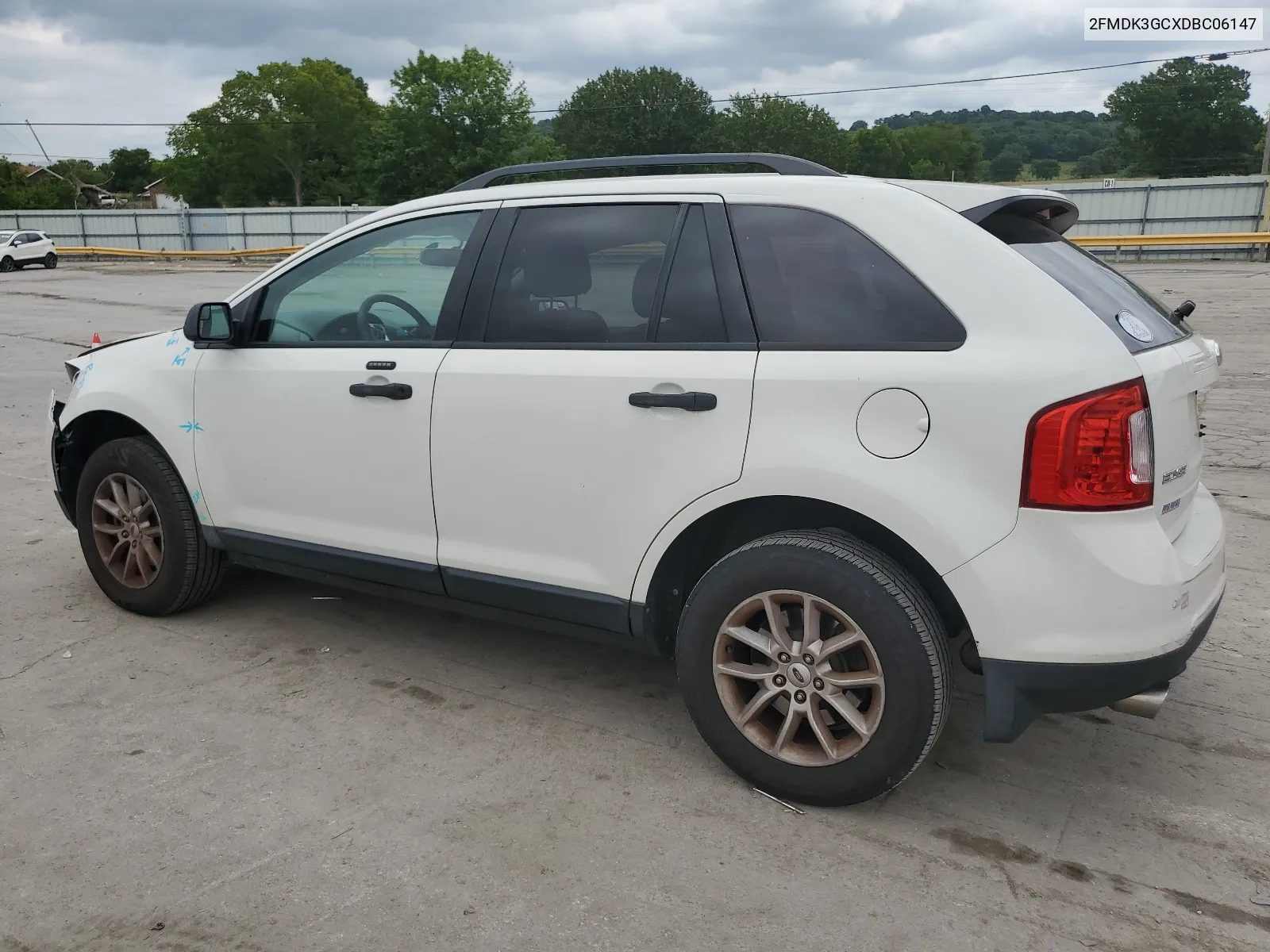 2013 Ford Edge Se VIN: 2FMDK3GCXDBC06147 Lot: 61817894