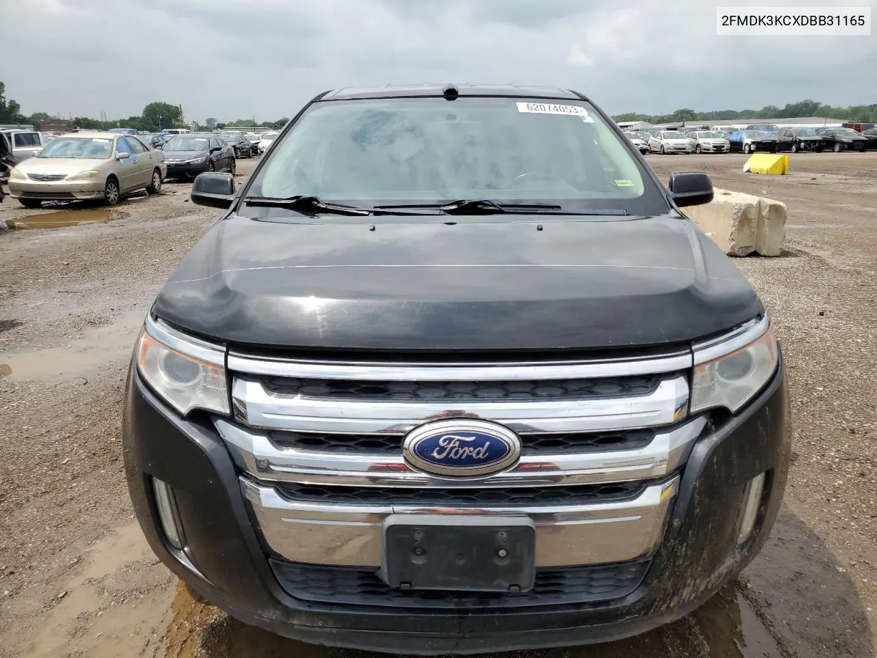 2013 Ford Edge Limited VIN: 2FMDK3KCXDBB31165 Lot: 62074053